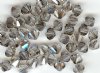 25 4mm Satin Crystal Bicone Swarovski
